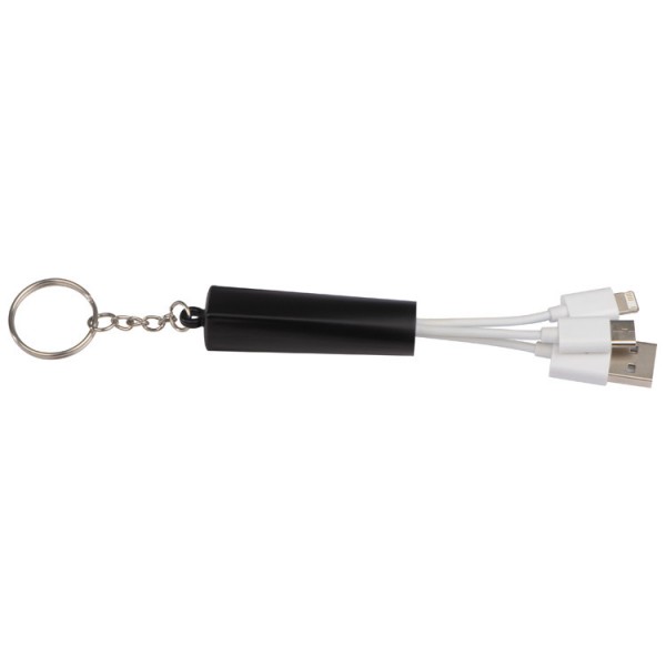Macma Schlüsselanhänger mit 3 in 1 USB Ladekabel