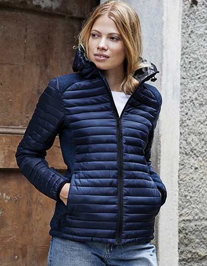 Tee Jays Ladies Hooded Aspen Crossover Jacket