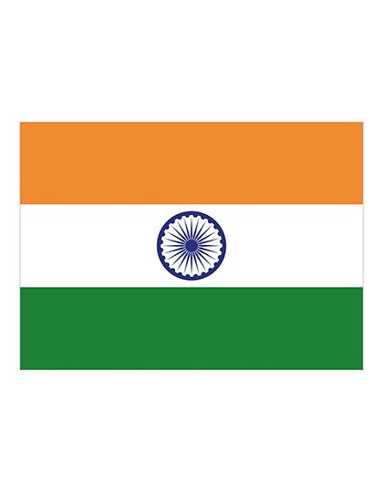Printwear Fahne Indien