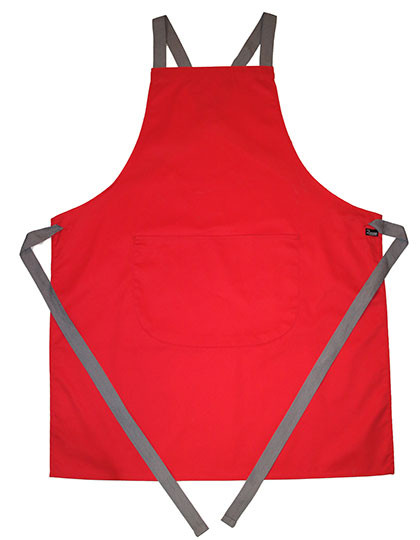 Dennys London Apron With Grey Ties Crossover