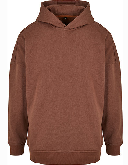 Build Your Brand Oversized Cut On Sleeve Hoody