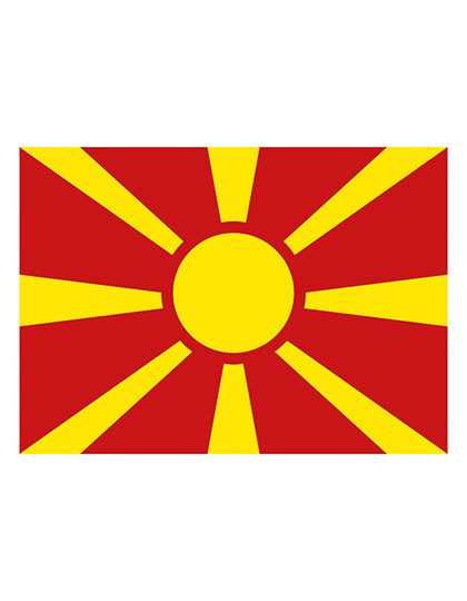 Printwear Fahne Mazedonien