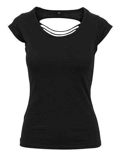 Build Your Brand Ladies´ Back Cut Tee